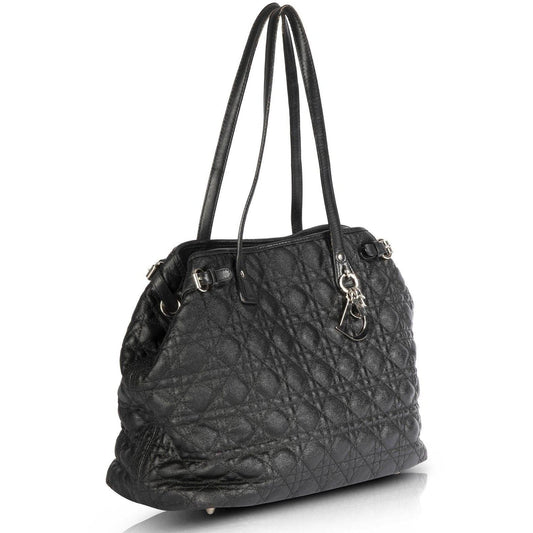 Dior Christian Cannage Panarea Tote Handbag Tote Bag