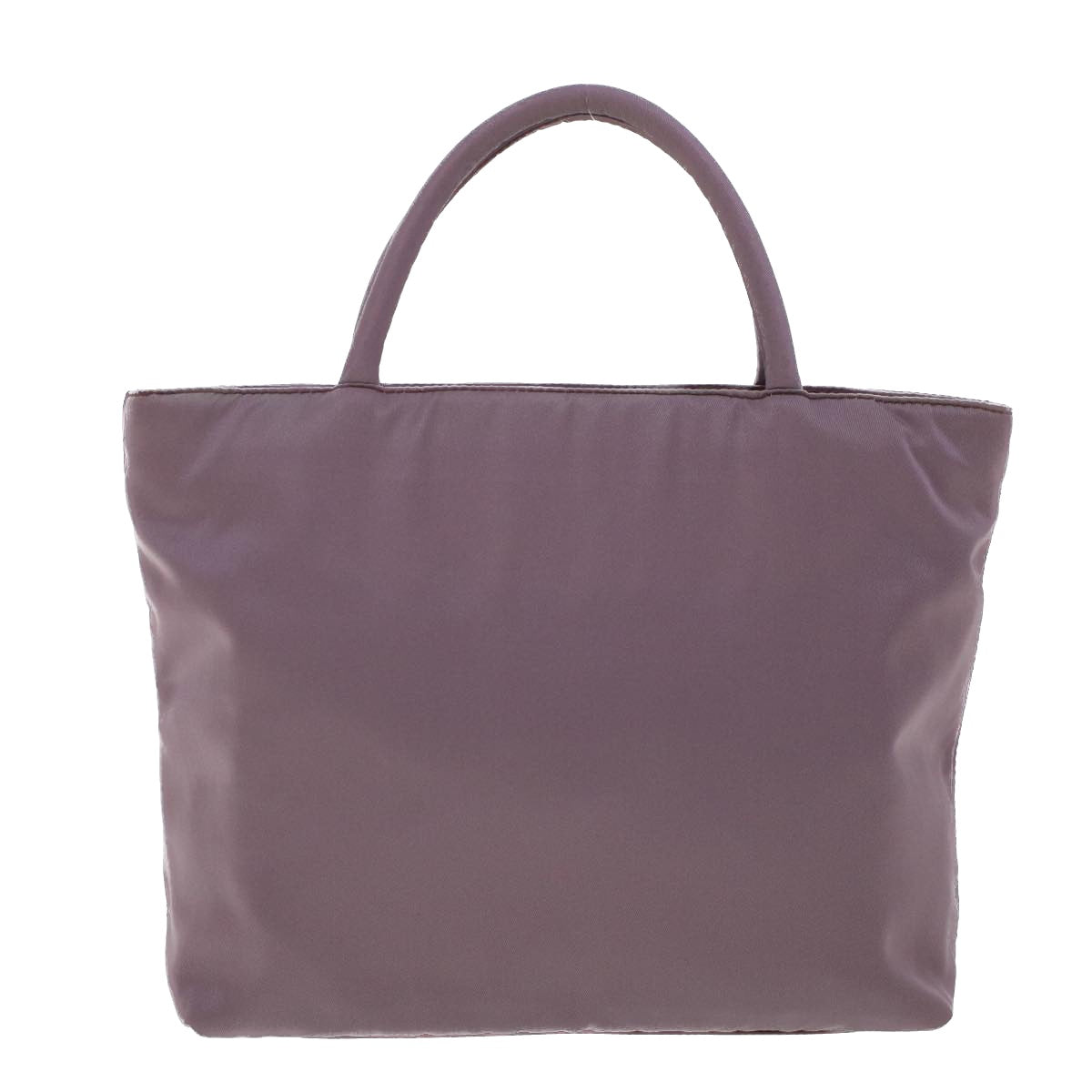 Prada Hand Bag Nylon Purple Travel Bag