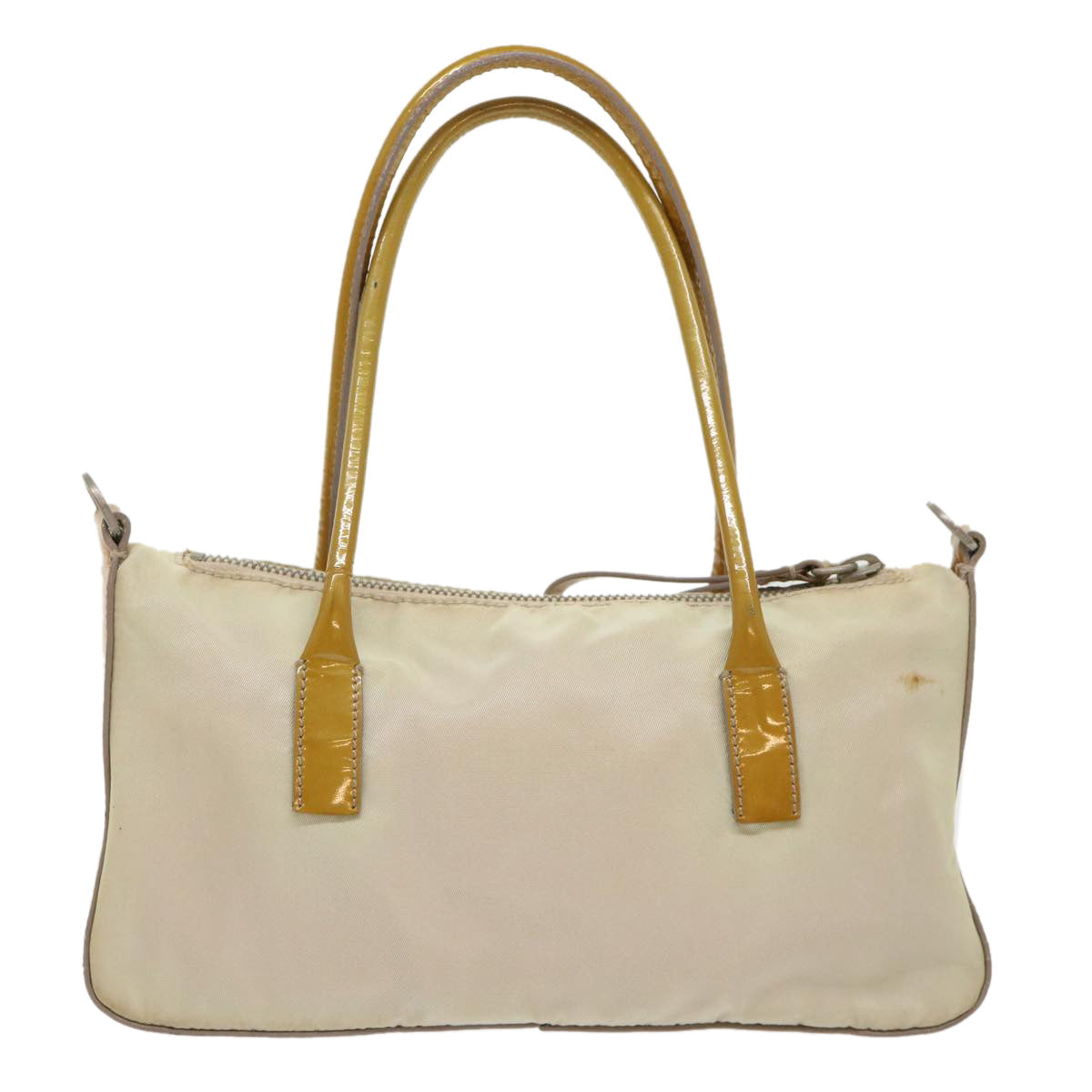 Prada Hand Bag 2Way Shoulder Bag Nylon Beige