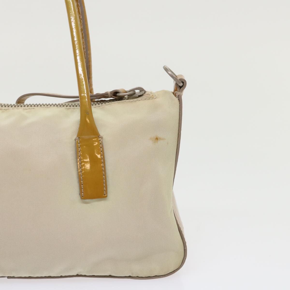 Prada Hand Bag 2Way Shoulder Bag Nylon Beige