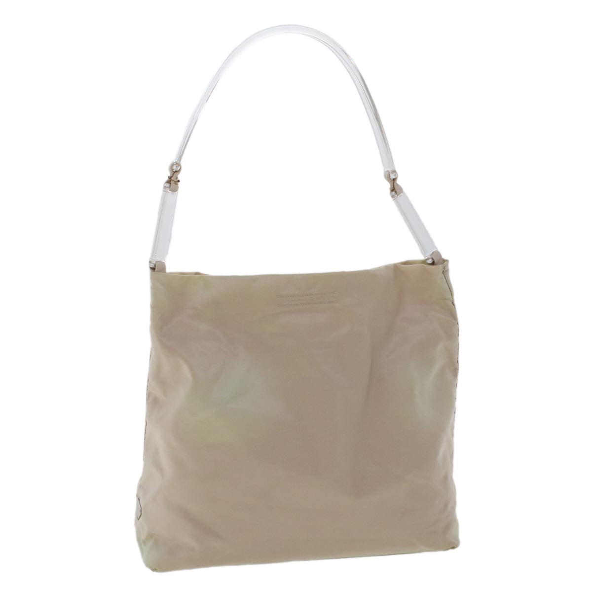 Prada Shoulder Bag Nylon Beige Nylon Beige Cl652
