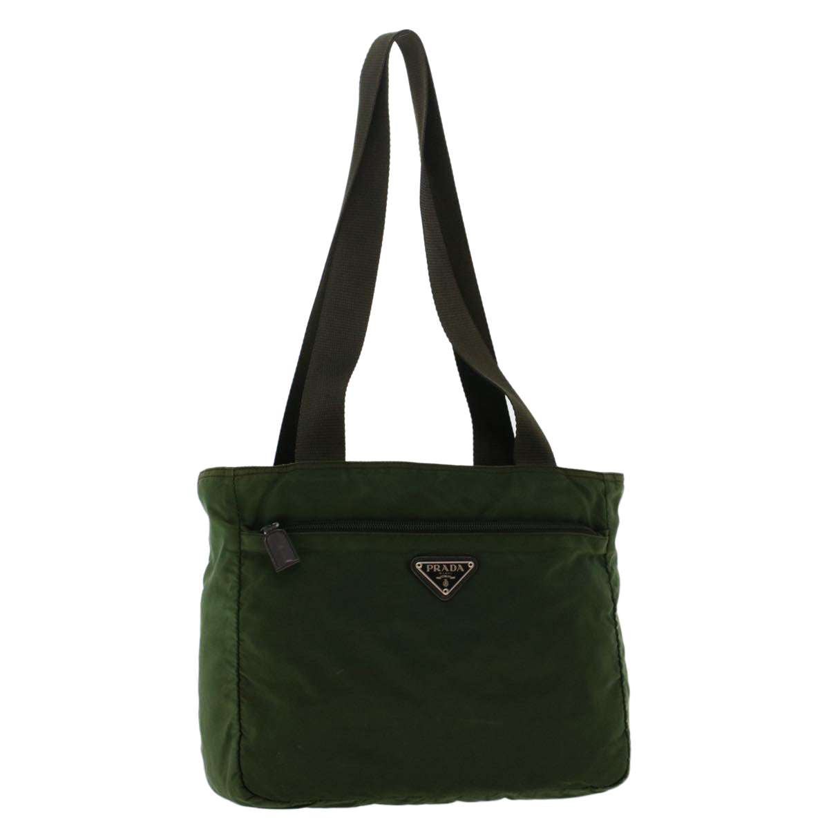 Prada Shoulder Bag Nylon Green Nylon Green Cl666