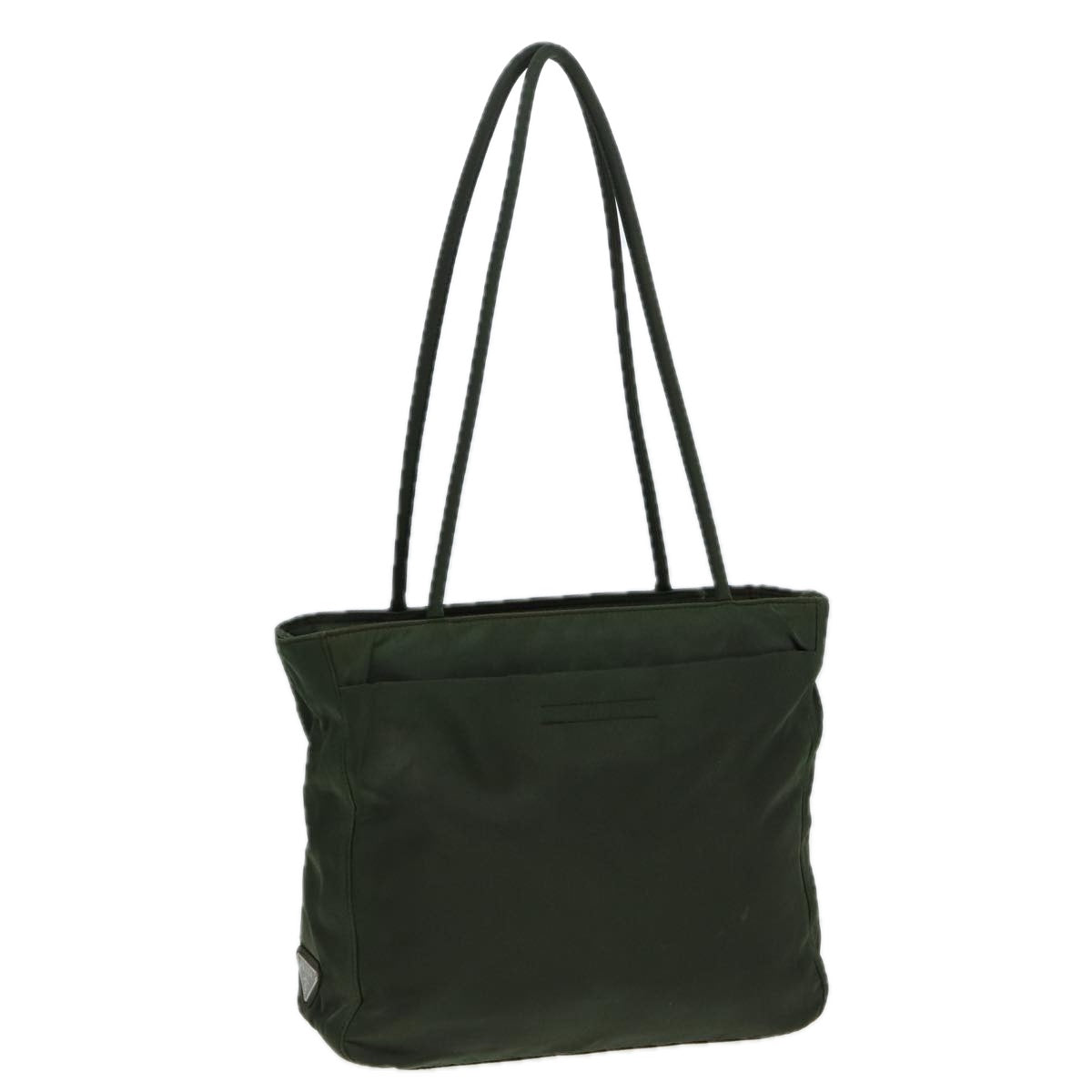 Prada Tote Bag Khaki Auth Nylon Khaki Auth Cl839