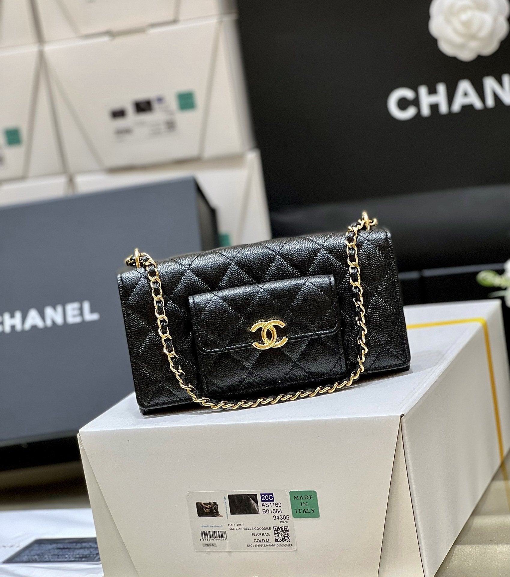 Chlsmall Coin Pocket Woc Shoulder Bag For Black Crossbody Bag