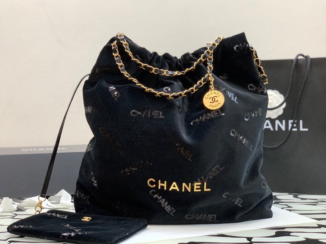 CHL Big CHL 22 18. Black Travel Bag