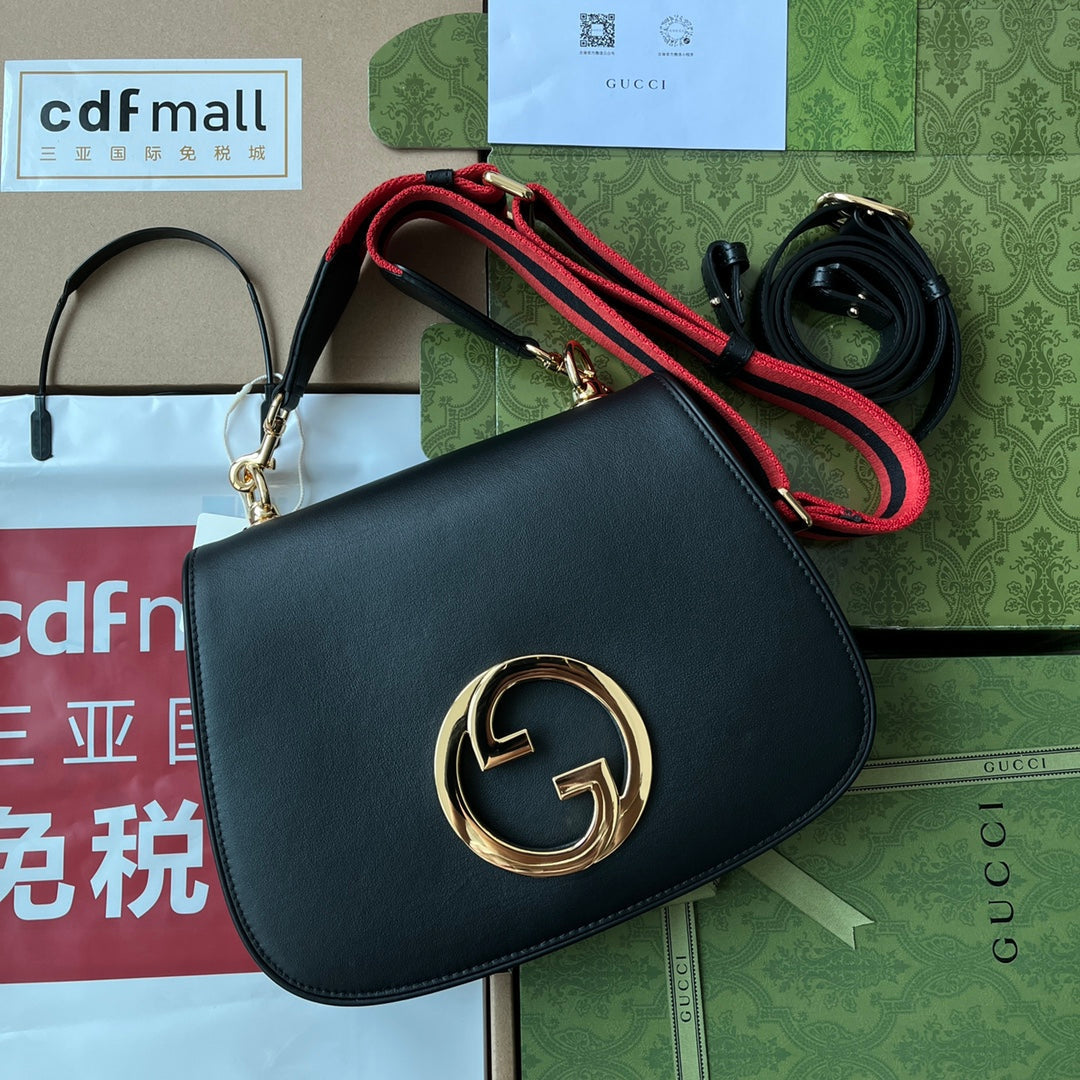 gg Blondie , ’s 11in Black Mini Bag