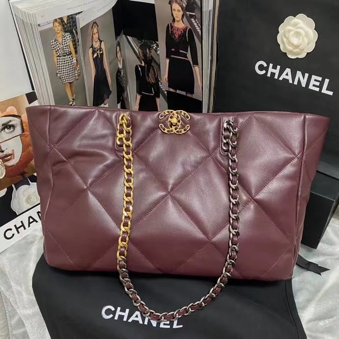Chlshopping Chlbag Dark For Women Bags Red Travel Bag