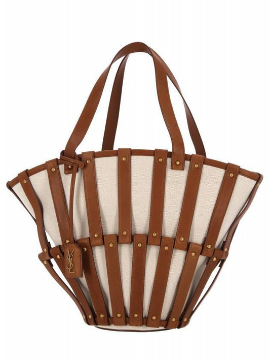 YSL Saint Laurent Saint Laurent Trending Beatrix Pannier Tote Bag Canvas