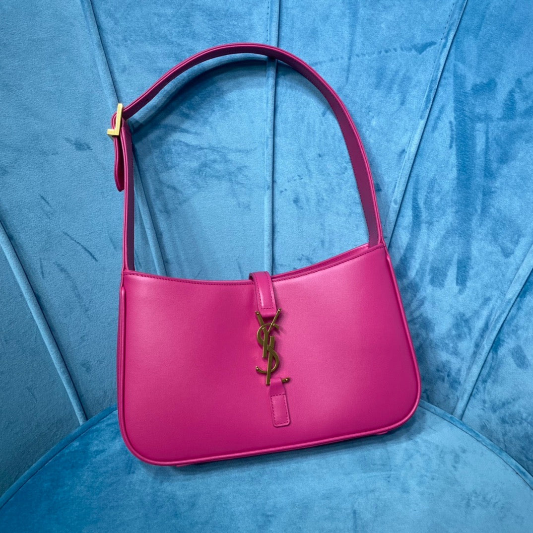 YSL Saint Laurent YSL Top Quality Le Hobo Bag In Pink Shoulder Bag