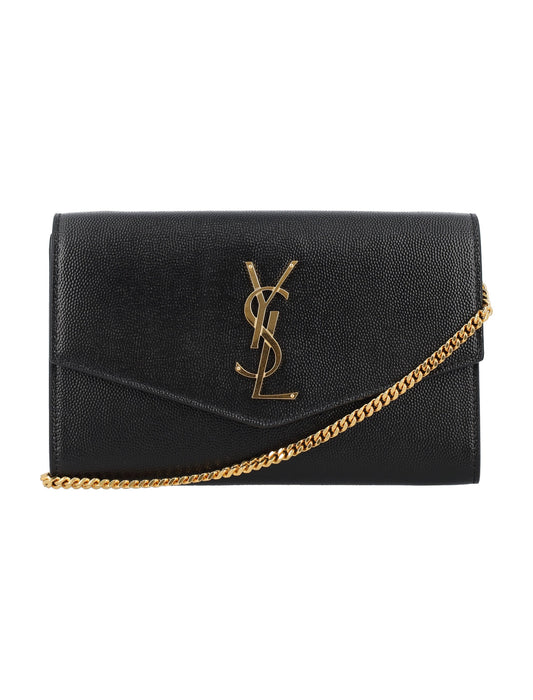 YSL Saint Laurent Trending Women 338Y In Color Travel Bag Black Chain