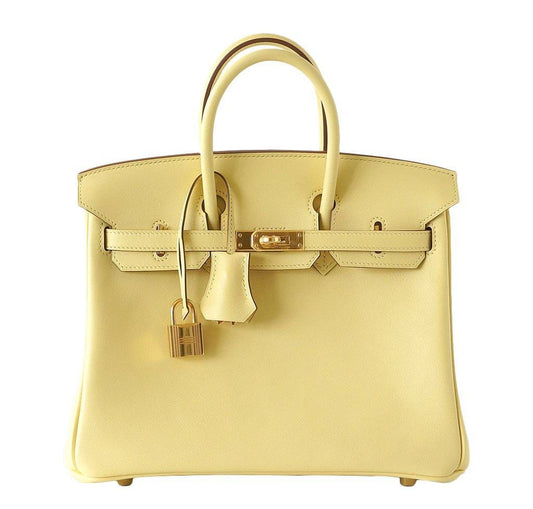 Hermes Birkin Jaune Poussin Bag Travel Bag