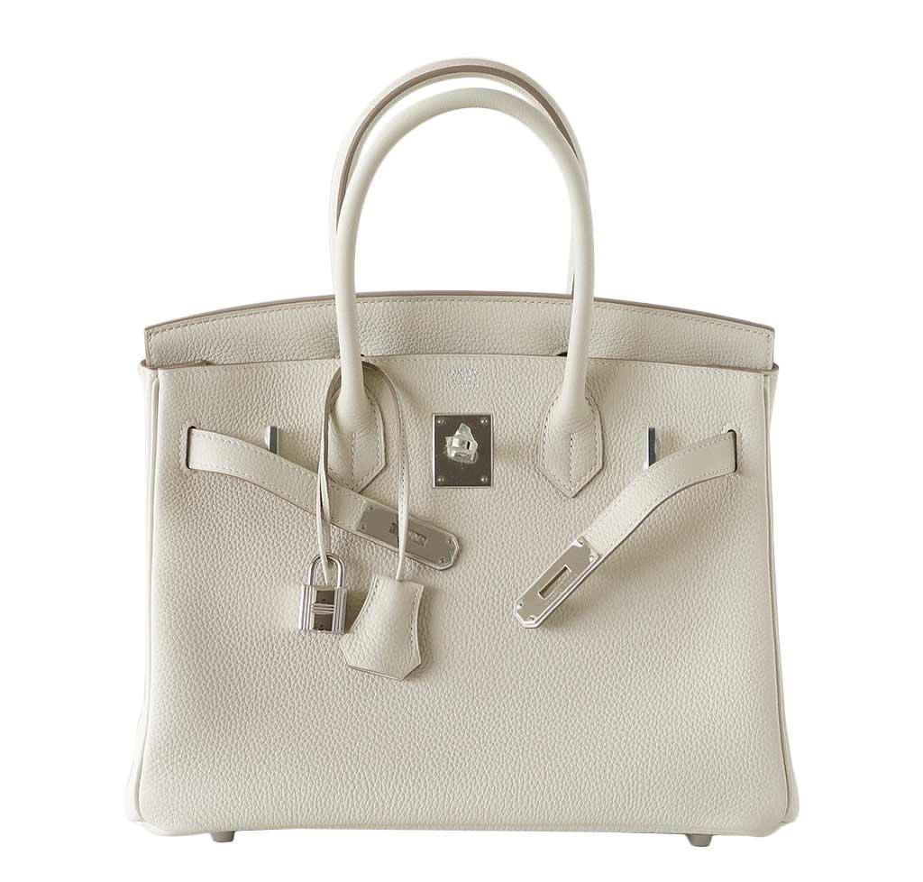 Hermes Birkin Craie Handbag Travel Bag