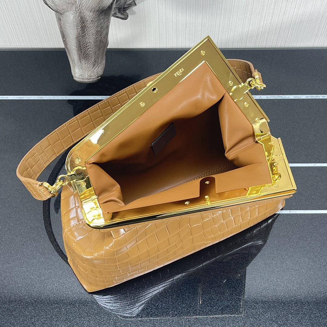 Top QualityTop Quality Top QualityTop Brown Medium Handbag Bag 325Cm13In