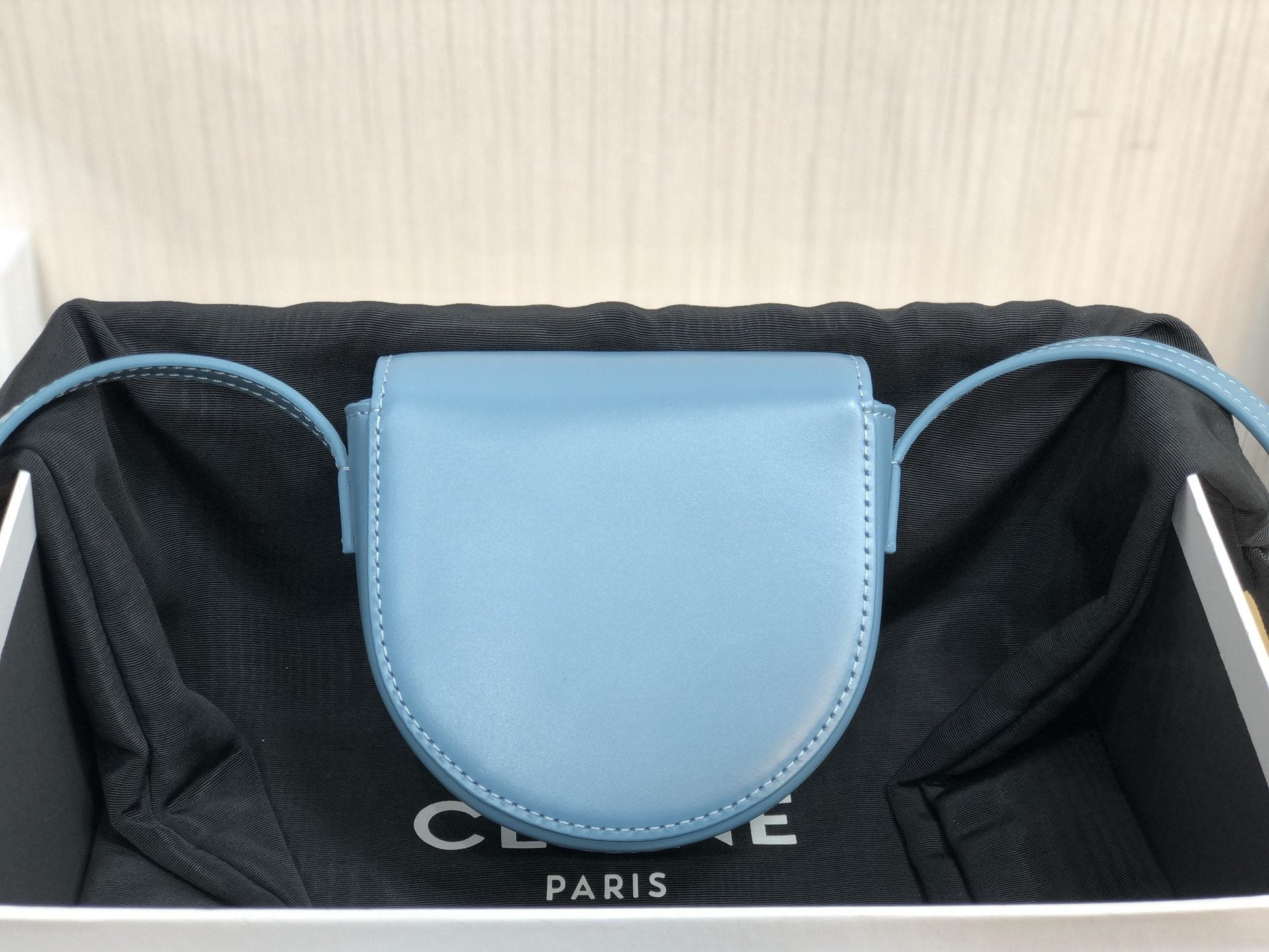 Top Quality Besatop Quality Cuir Triomphe Demin Mini Travel Bag 10J303Dpq07Dd 4953