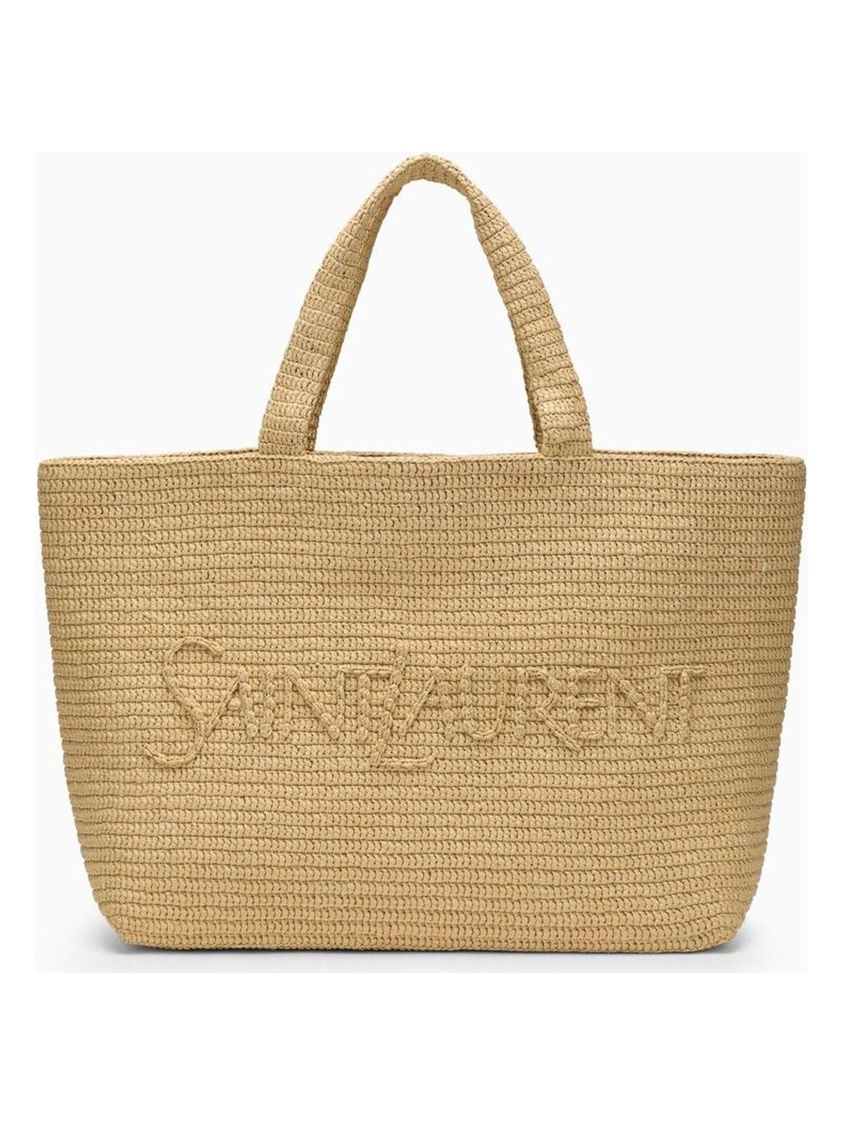YSL Saint Laurent Luxury Trending Women Shopping Bag In Naturale 776763G Logo Tote Bag