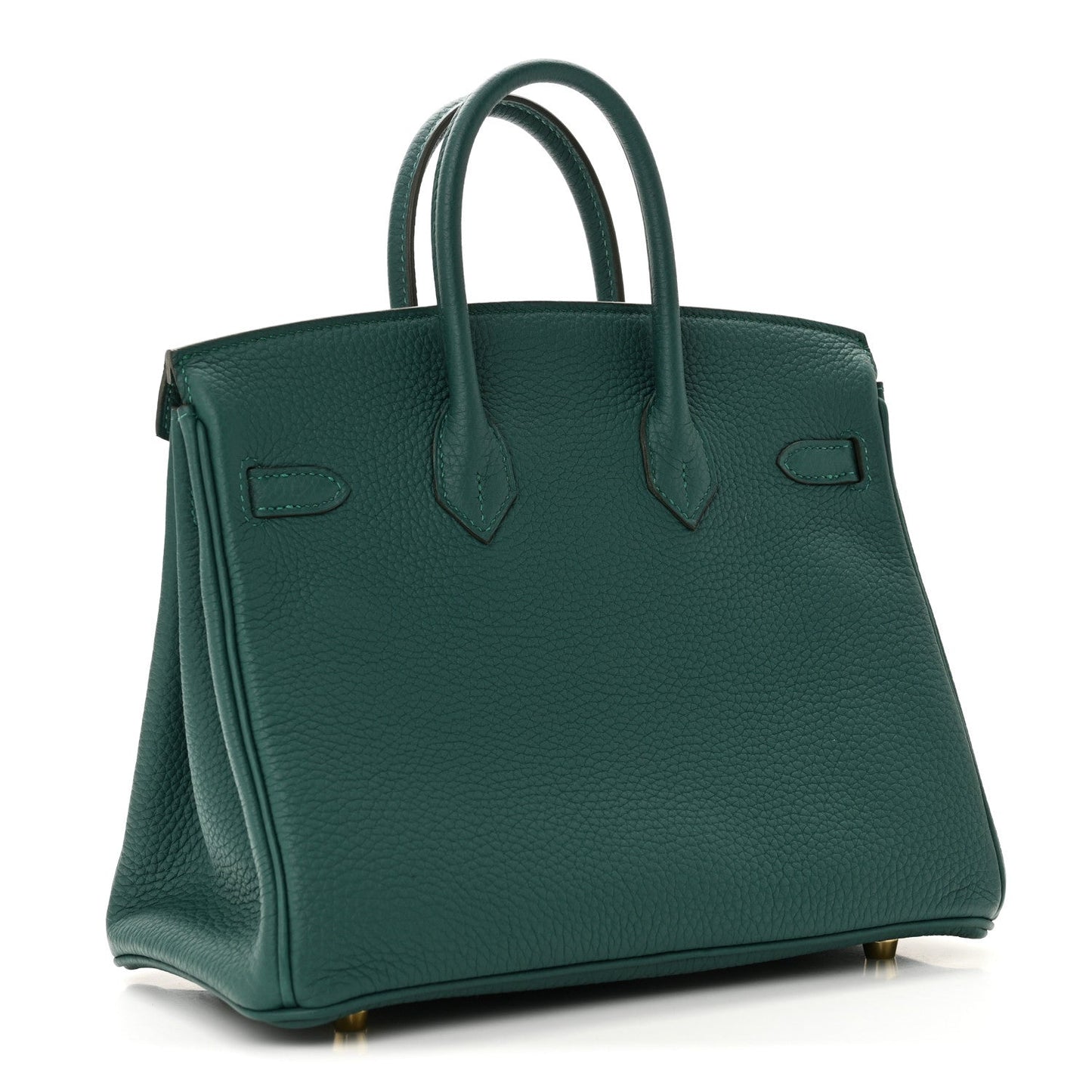 Hermes Togo Birkin Malachite Handbag Travel Bag 25 Malachite 1764101