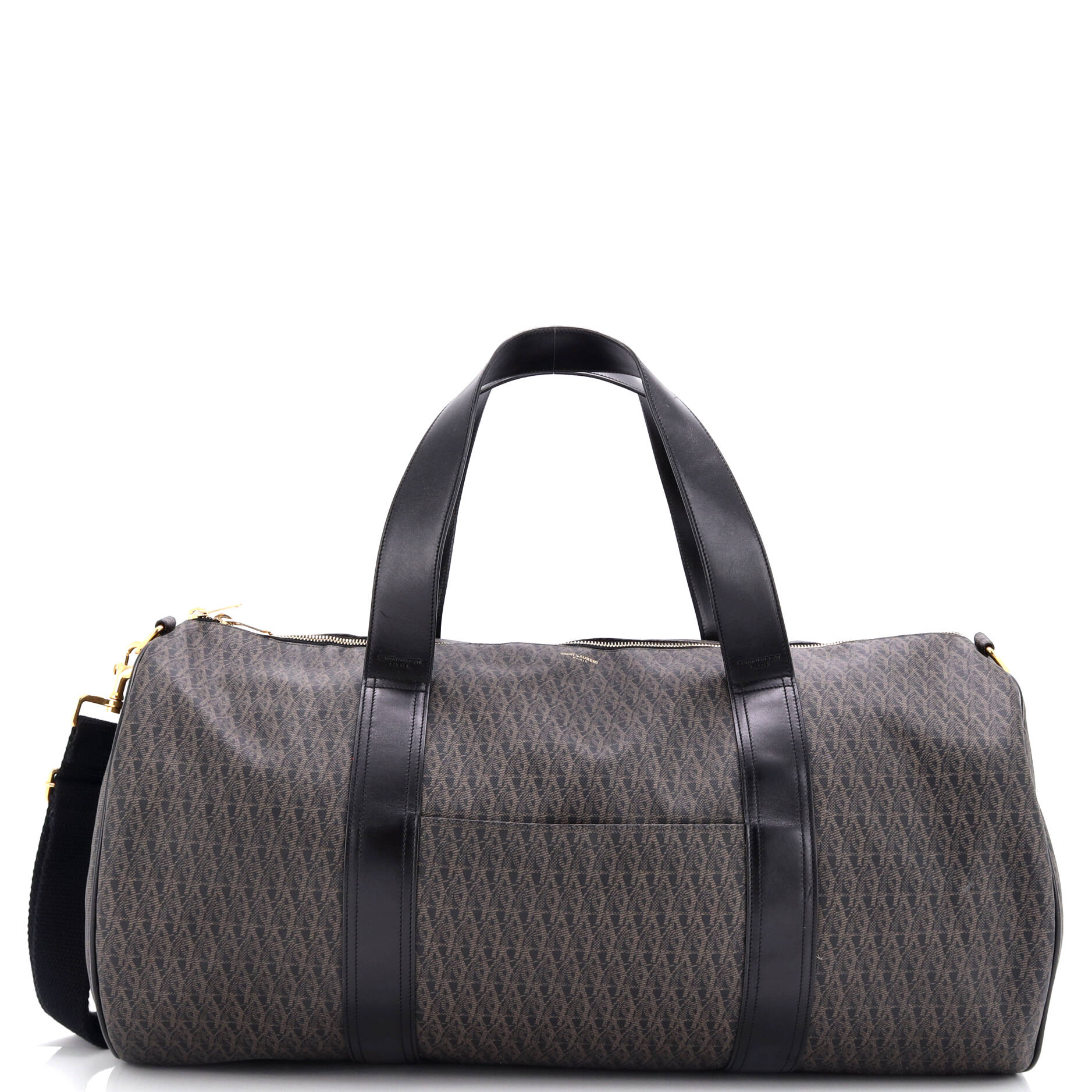 YSL Saint Laurent Saint Laurent Trending Classic Weekender Duffle Bag Canvas Monogram Travel Bag