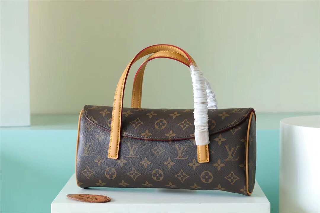Top Quality Sonatine Handbag For Women Top Canvas Monogram Travel Bag