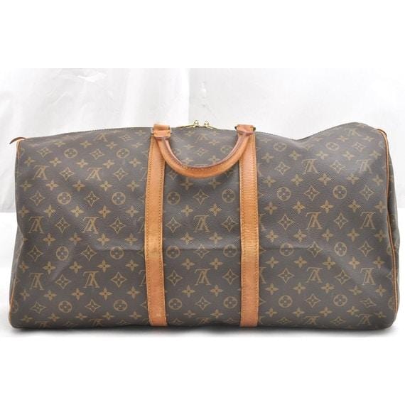 Louis Vuitton Keepall Boston Bag Monogram Travel Bag