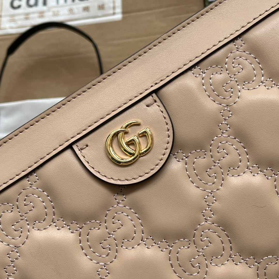 gg MatelassÃ© , ’s 10in Beige Small Handbag