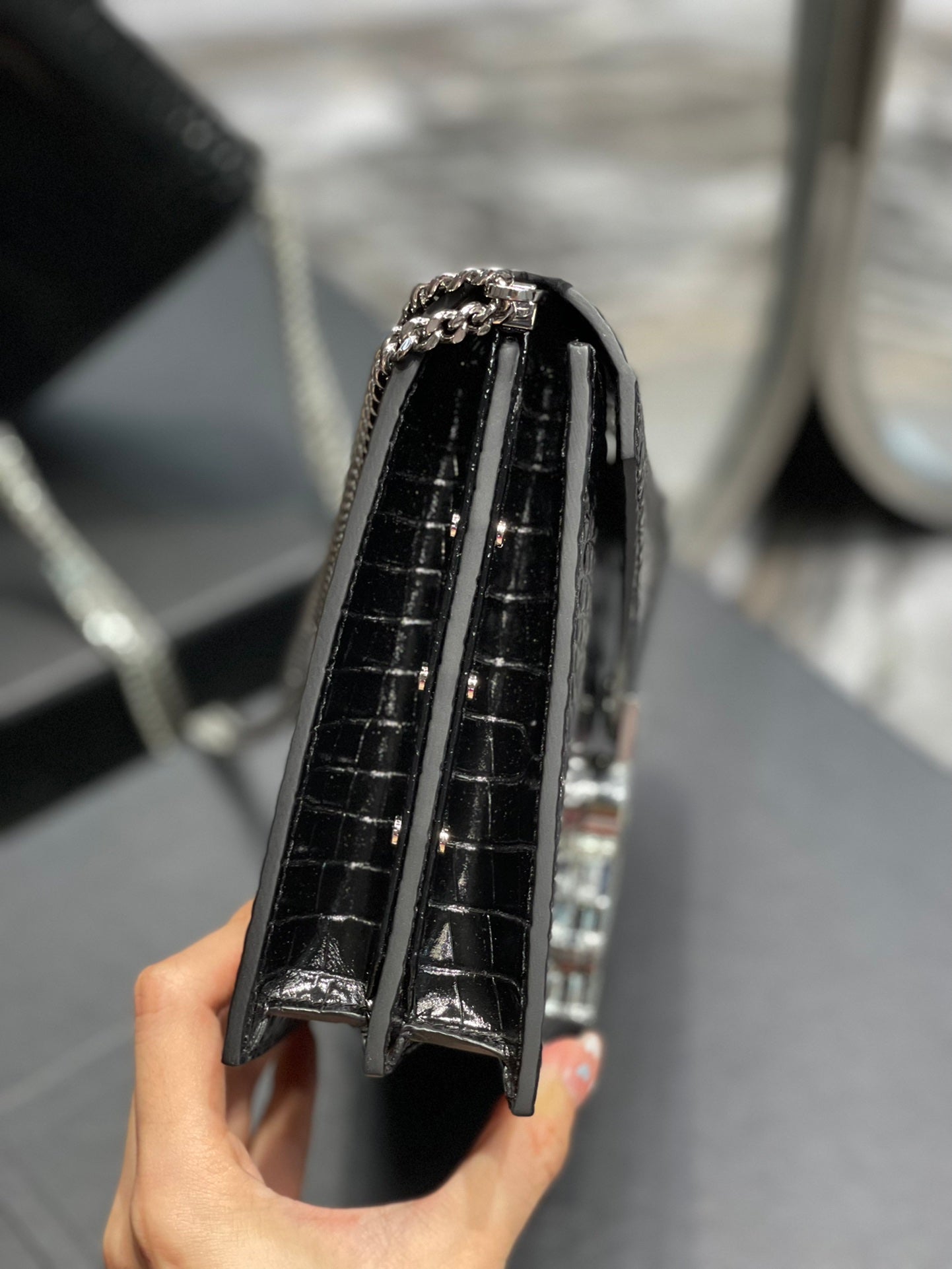 YSL Saint Laurent Cassandra Handbag Chain Travel Bag 86In22Cm Ysl 9304