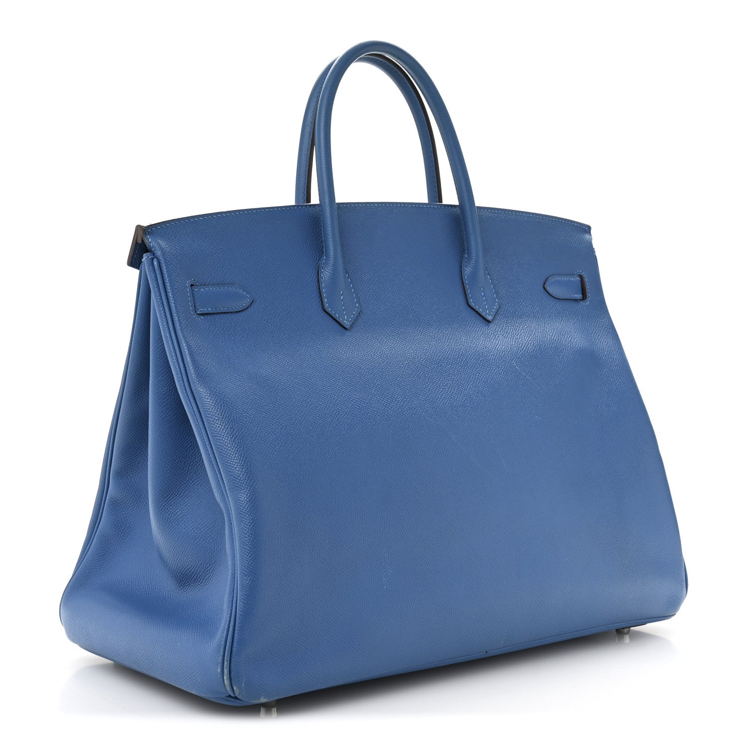 Hermes Epsom Birkin Mykonos Handbag Travel Bag 40 Mykonos 1743683