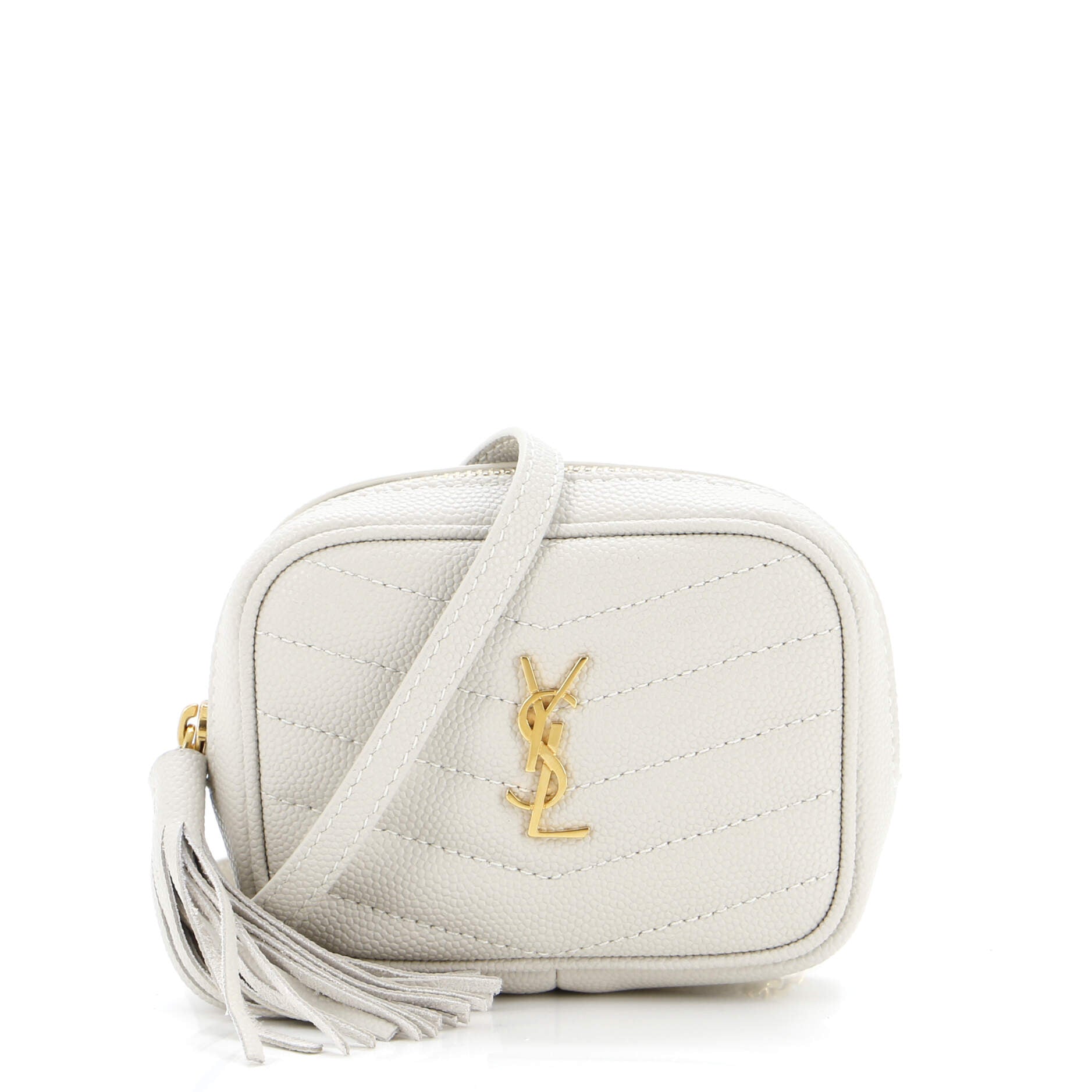YSL Saint Laurent Saint Laurent Trending Lou Camera Bag Chevron Leather Matelasse Crossbody Bag