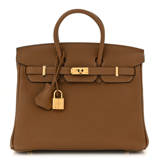 Hermes Togo Birkin Alezan Handbag Travel Bag