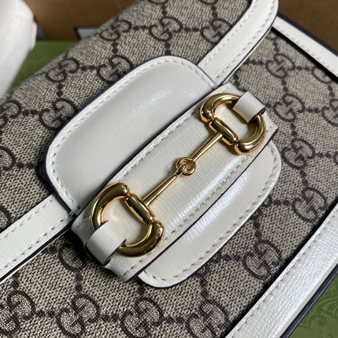 gg Horsebit gg , ’s White Mini Bag
