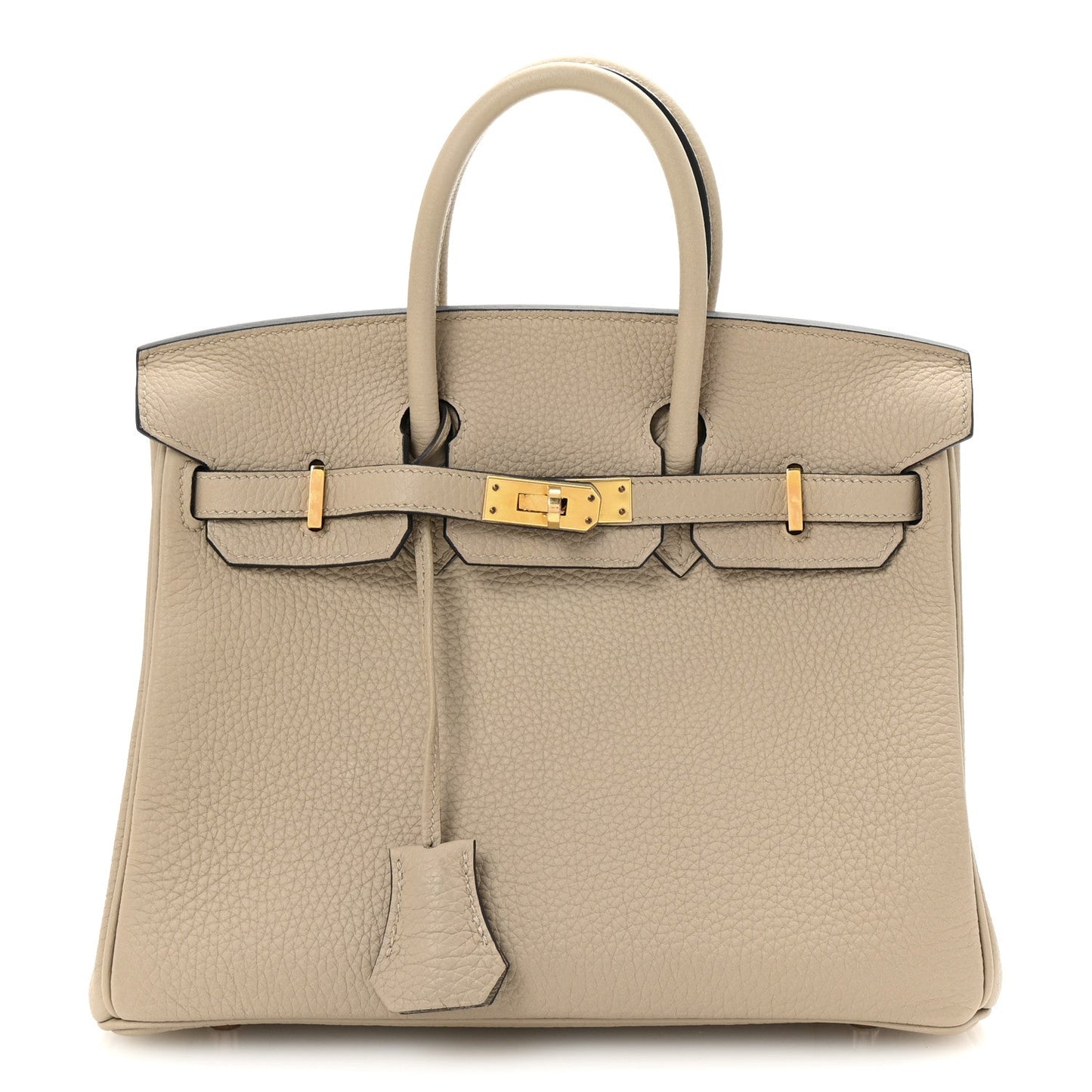Hermes Togo Birkin Trench Handbag Travel Bag