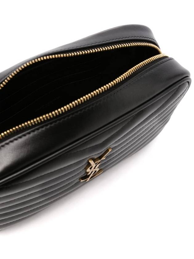 YSL Saint Laurent Luxury Trending Lou Cross Bag Leather Black Small Travel Bag