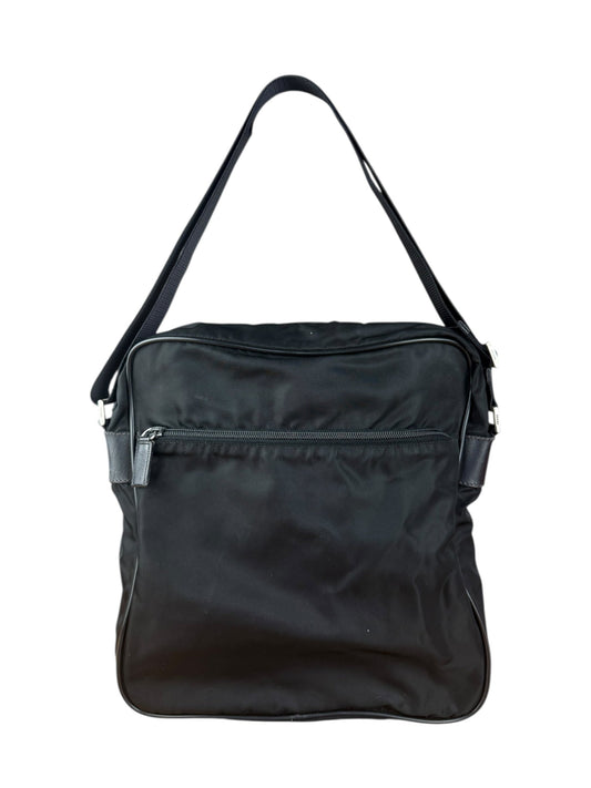 Prada Handbag Crossbody Nylon Black Crossbody Bag