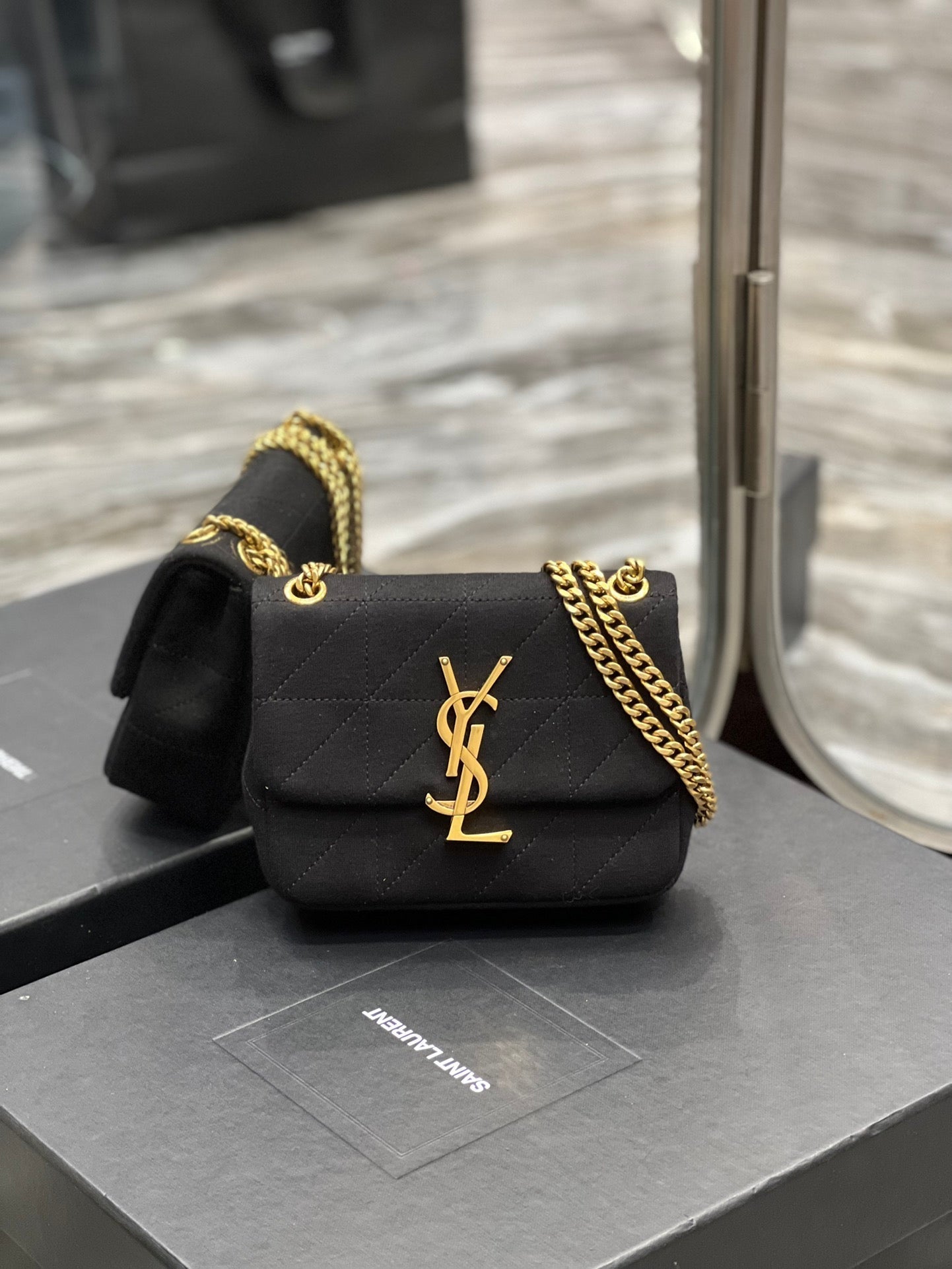 YSL Saint Laurent YSL Top Quality Jamie Bag For Women Black Mini Travel Bag