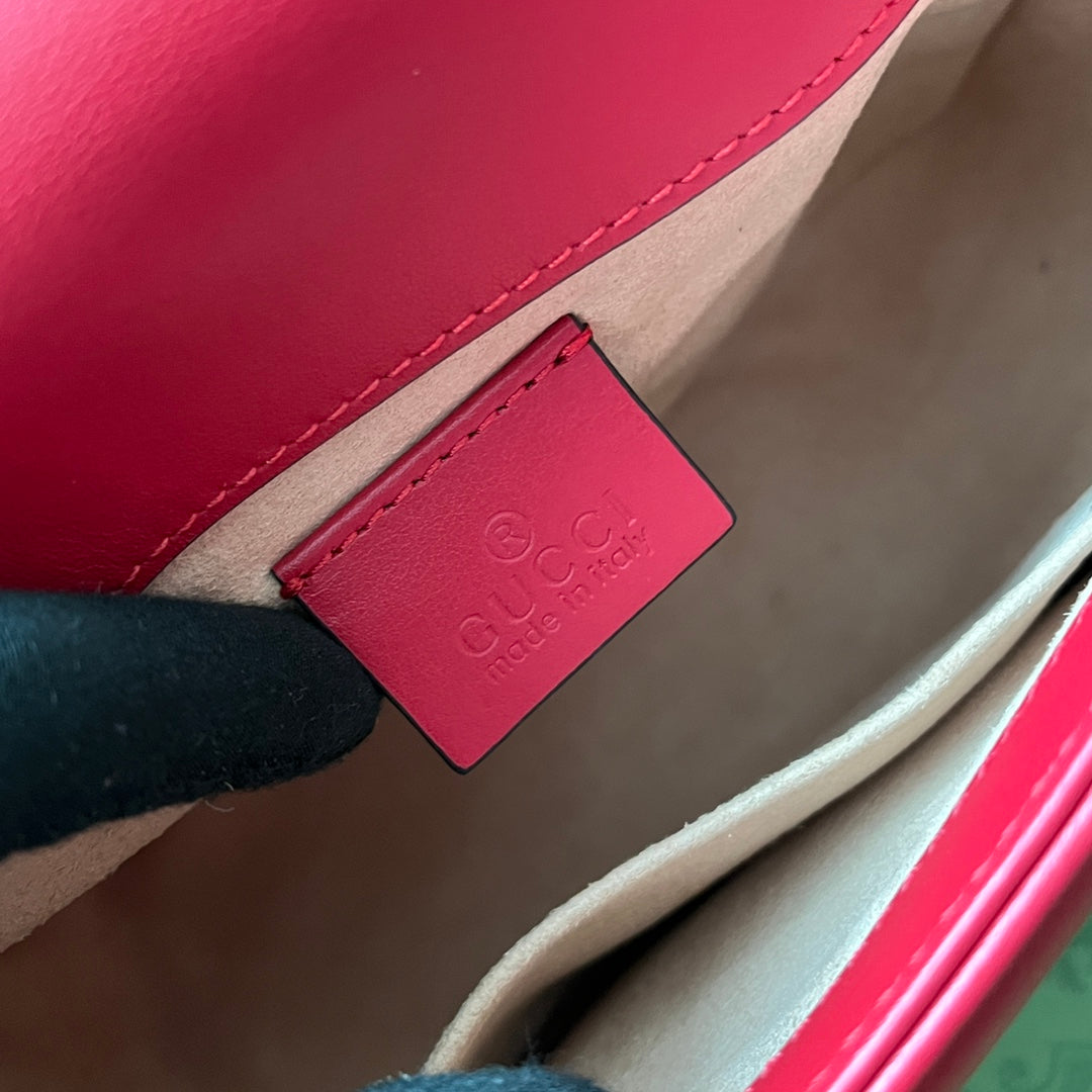 gg Marmont , ’s 8.3in Red Mini Top Handle Mini Bag