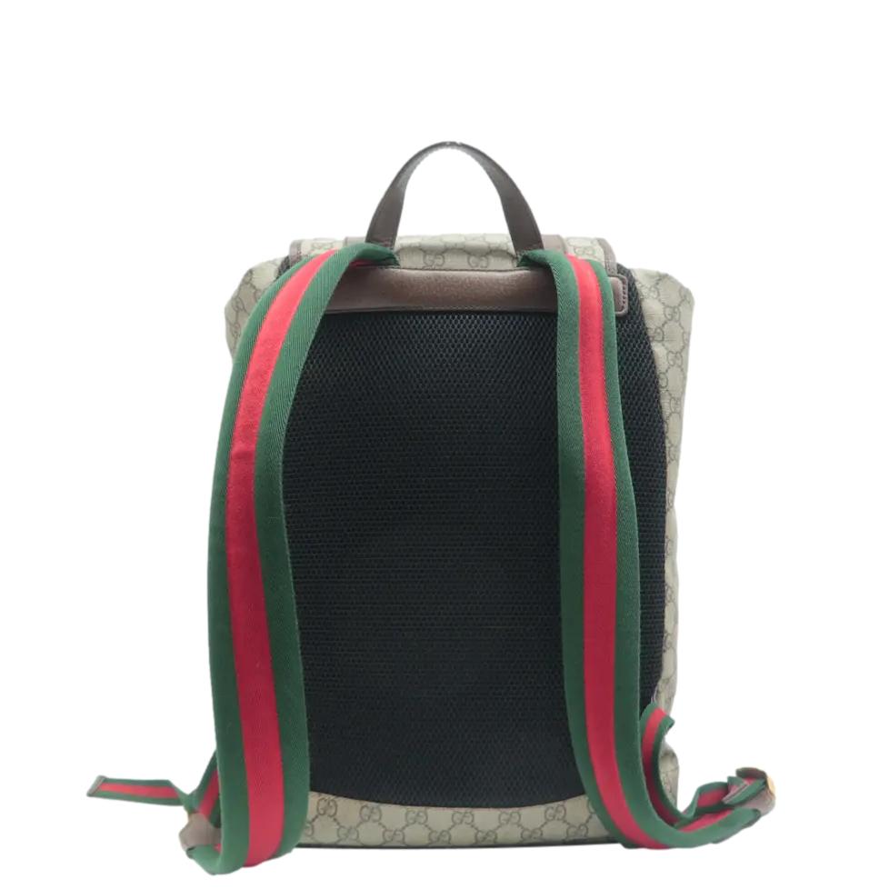 Gucci Neo Supreme Backpack Canvas Beige