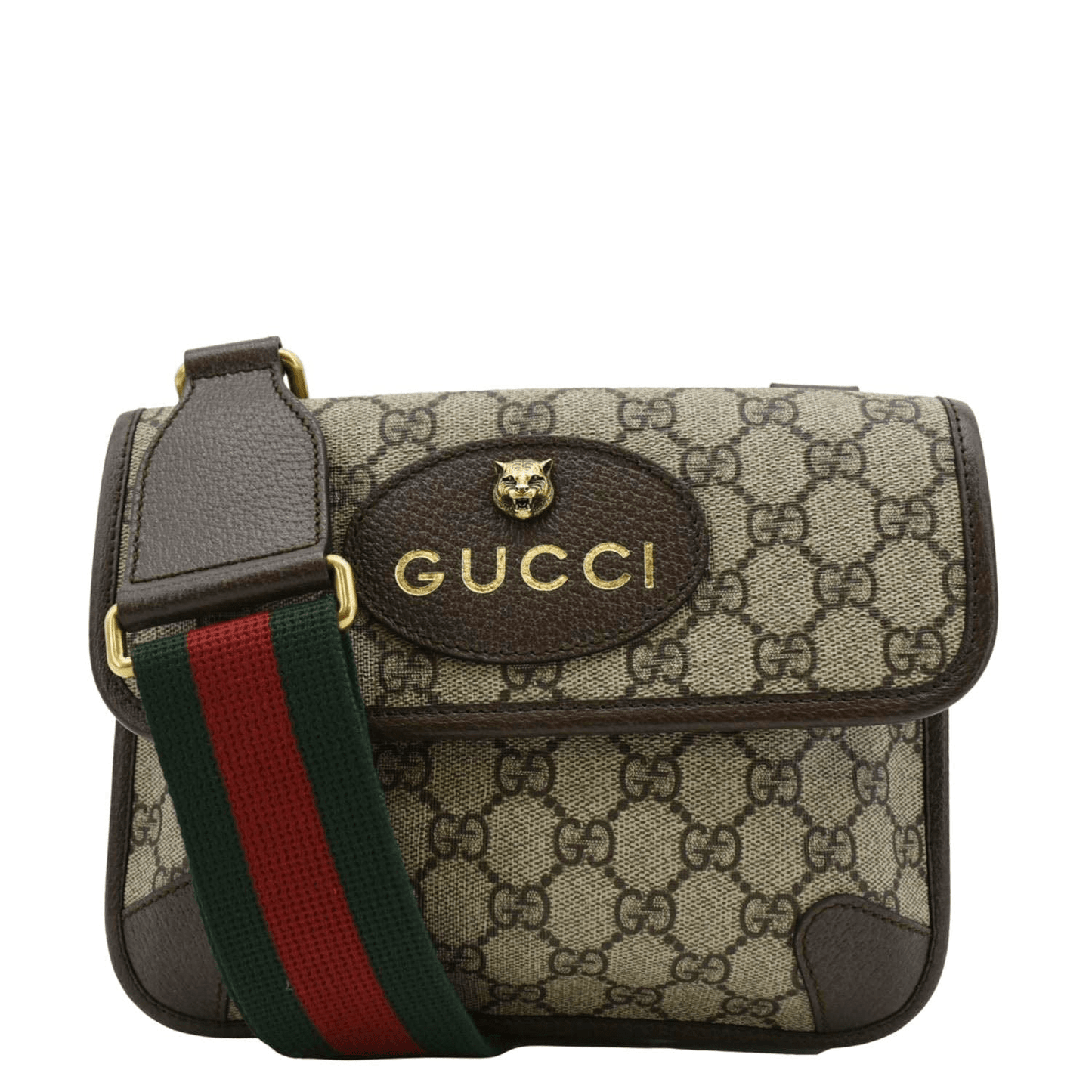 Gucci Neo Supreme Crossbody Bag Canvas Beige Supreme 501050
