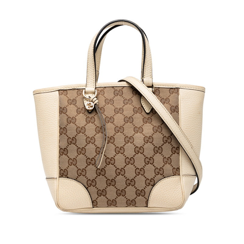 Gucci 2Way Bag Canvas Travel Bag Bag 37