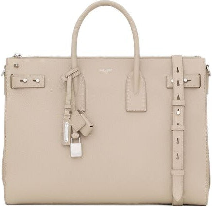 YSL Saint Laurent Saint Laurent Trending Men Sac De Jour Leather Tote Bag