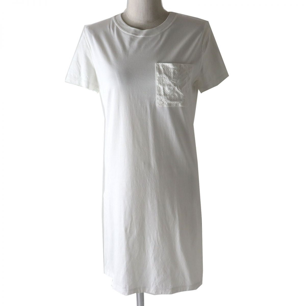 Tunic Main: Cotton, Part: Rayon Women Handbag White Travel Bag