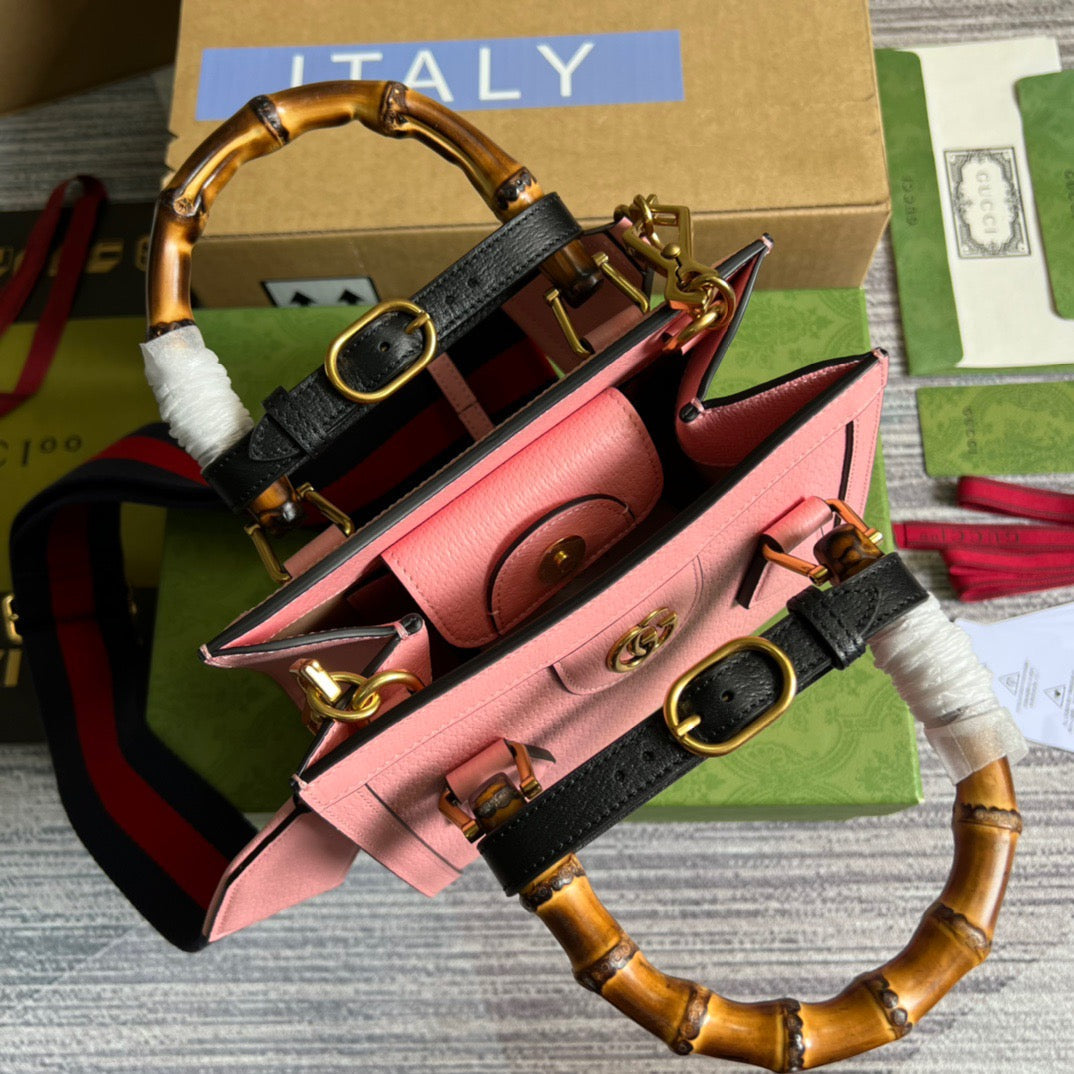 gg Diana , ’s 7.9in Pink Mini Tote Bag