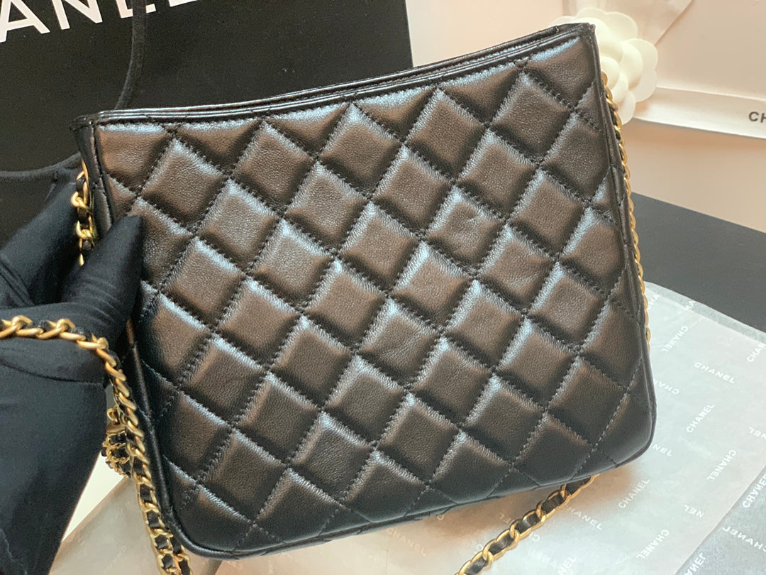 CHLHobo 16cm 6in Black Shoulder Bag