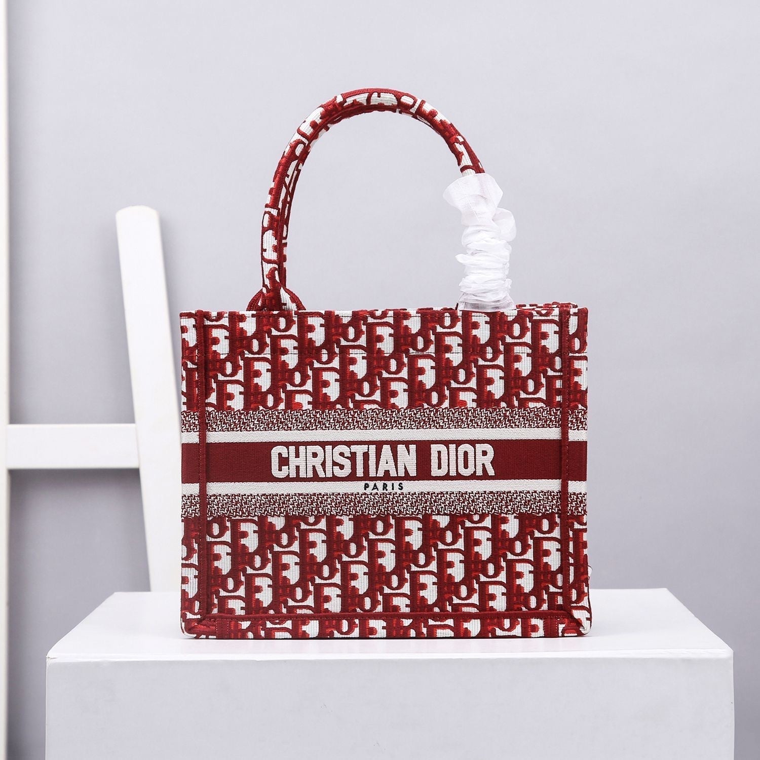 Book Cd Red Small Book Tote Bag