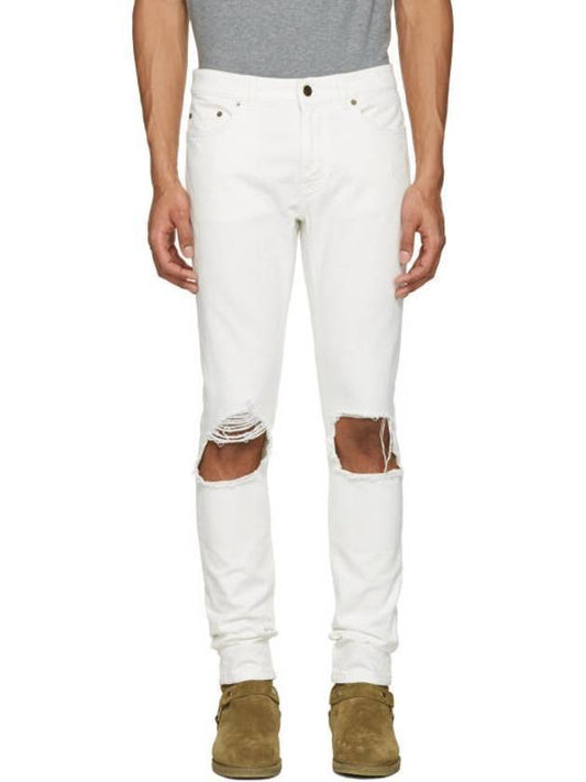 YSL Saint Laurent Saint Laurent Trending Moufa Skinny Jean Travel White Travel Bag
