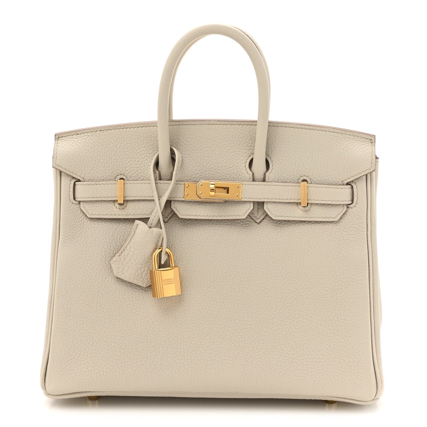 Hermes Togo Birkin Beton Handbag Travel Bag 25 Beton 1760460