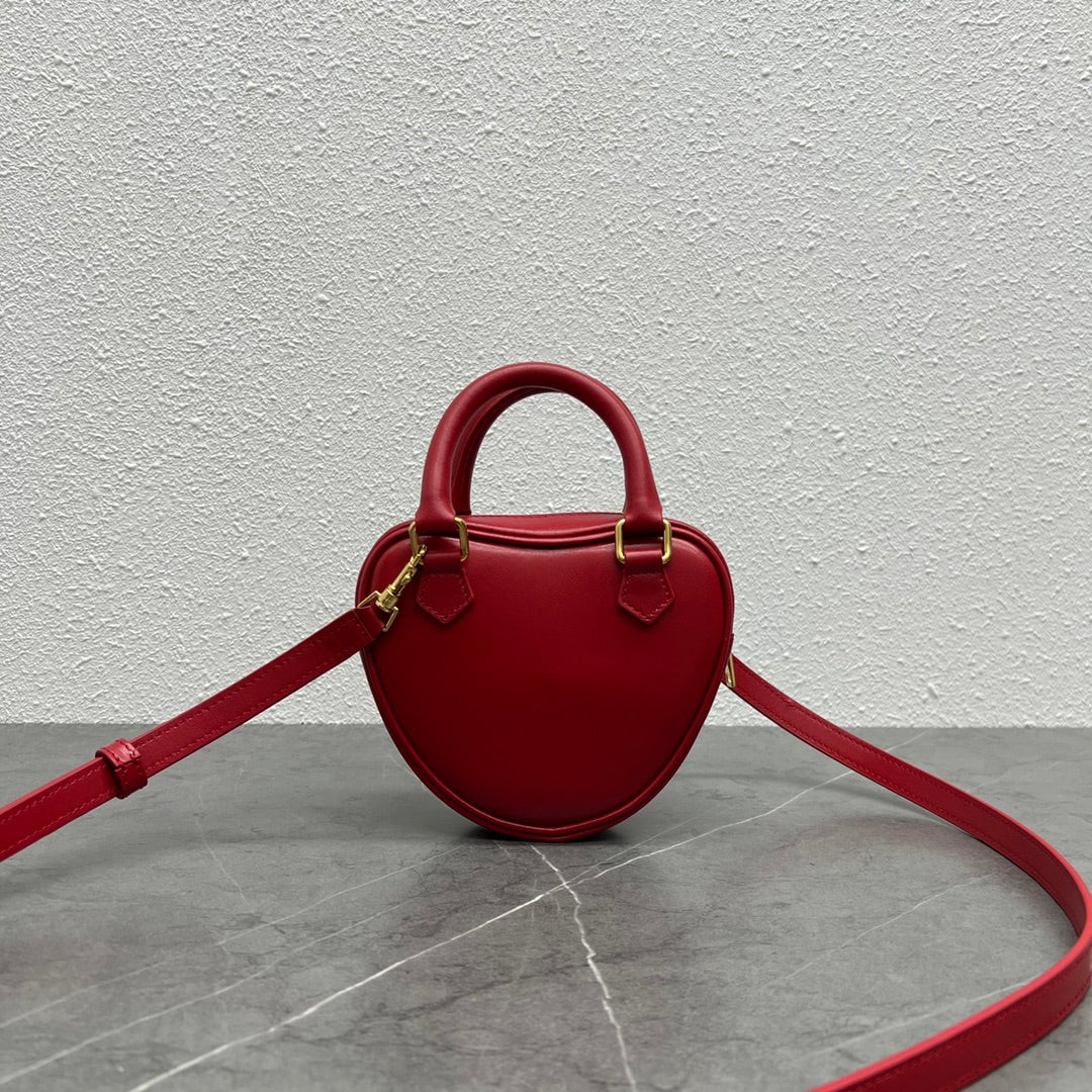 Top Quality Metop Qualityum Heart Bag For Red Travel Bag