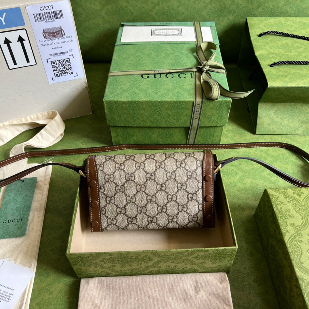 gg Horsebit , ’s 7.1in Beige Mini Bag