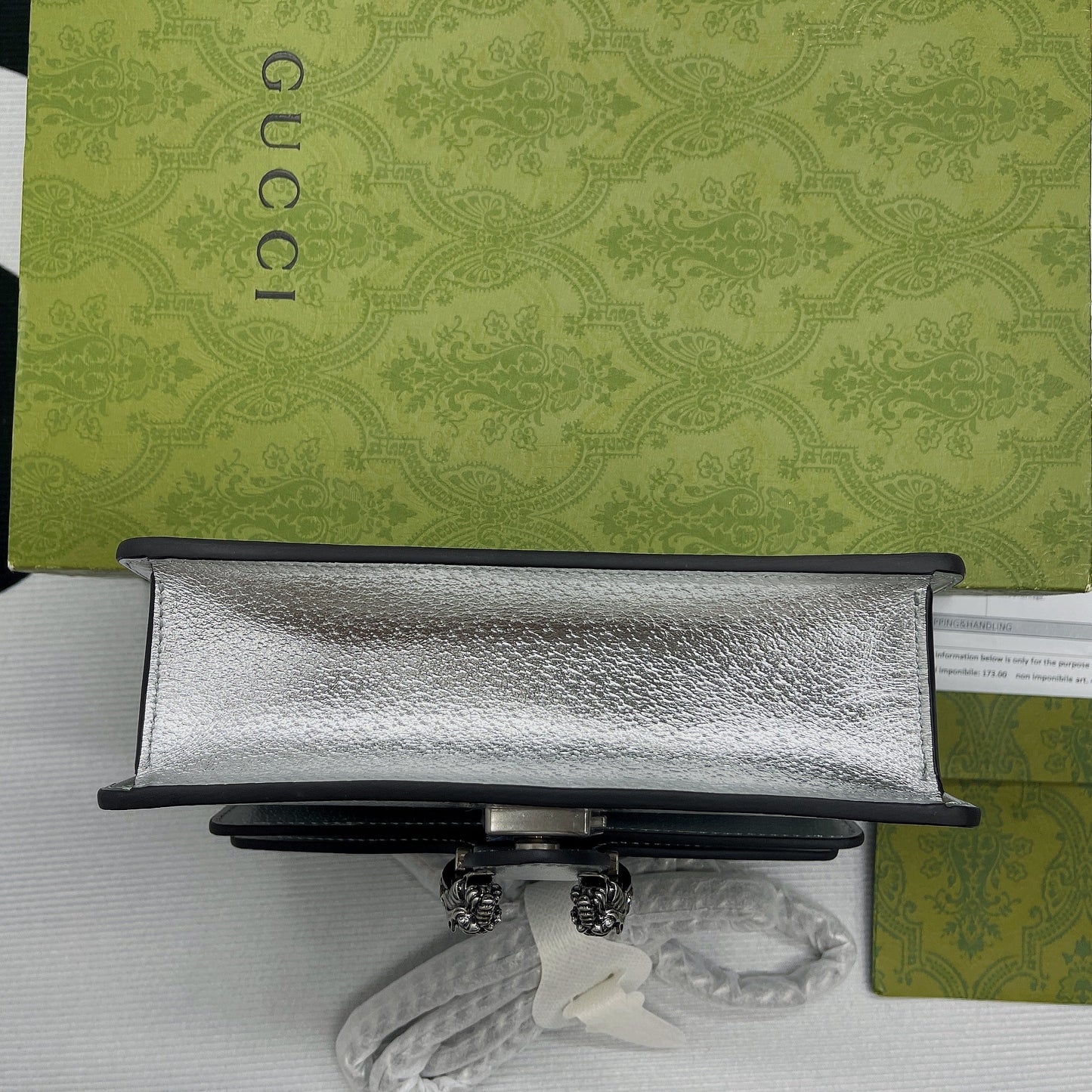 gg Dionysus Super , ’s Silver Mini Bag