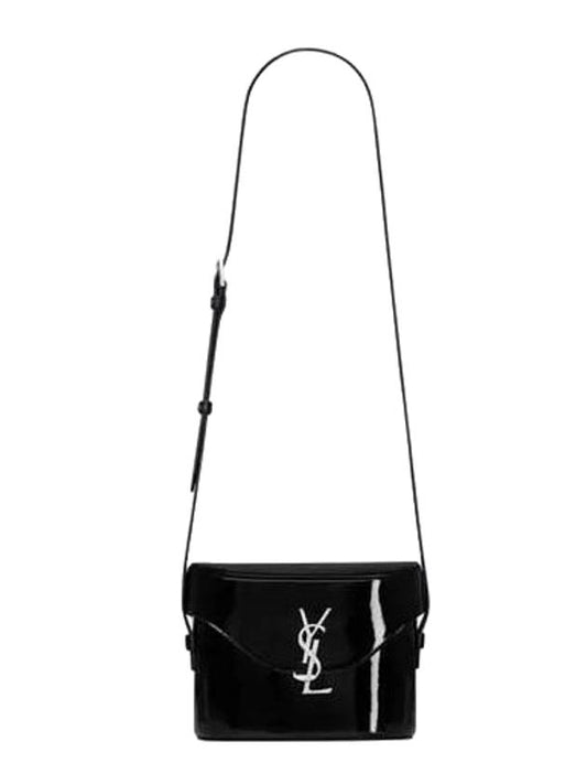 YSL Saint Laurent Luxury Trending June Box Shoulder Bag Black