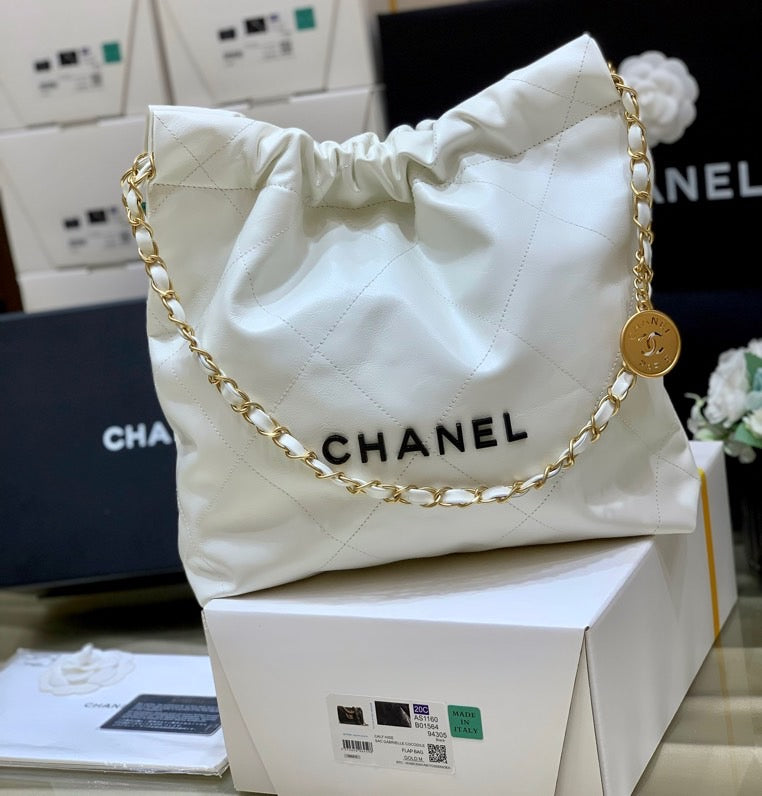 CHL 22 14.4in 37cm B08038 White Travel Bag