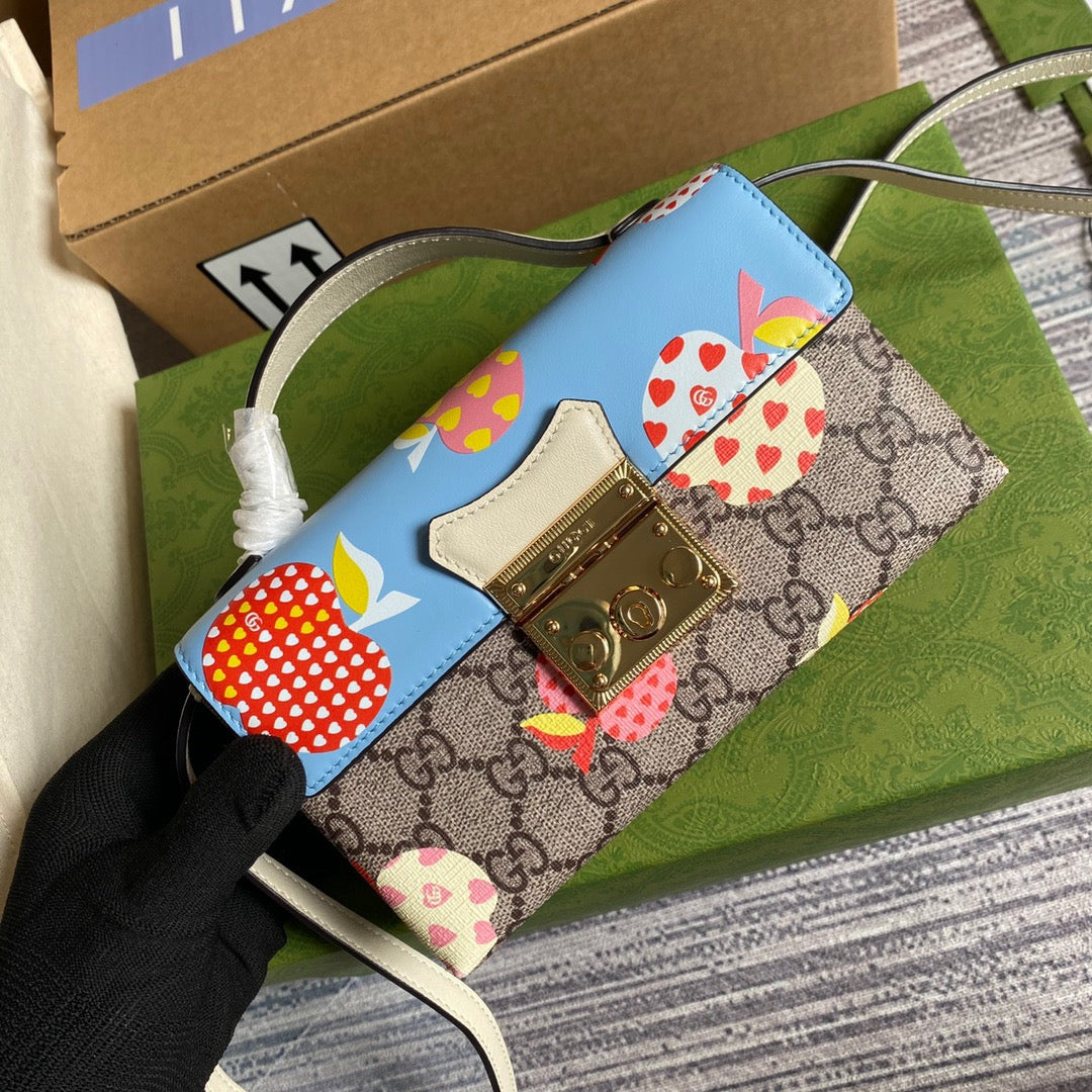 gg Padlock Strawberry , ’s Beige Mini Travel Bag 7In18Cm Beaunoirrbeaunoirr